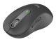 Logitech miška Signature M650, velikost L, Bluetooth, grafitna