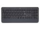 Tipkovnica Logitech K650 Signature, Wireless, USB, grafitna, SLO g.